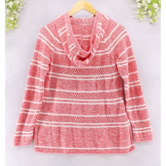 Tommy Bahama Women's Anacapa Marled Knit Linen Blend Hoodie Sz S - Picture 2 of 9